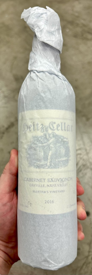 2016 Heitz Cellar Martha's Vineyard Oakville Cabernet (#3 WS Top 100 of 2021)