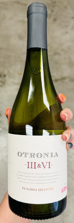 2019 Otronia 3 & 6 Block Chardonnay, Patagonia, Argentina
