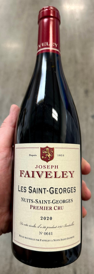 2020 Domaine Faiveley Les Saint-Georges Nuits-Saint-Georges Premier Cru, France (95IB)