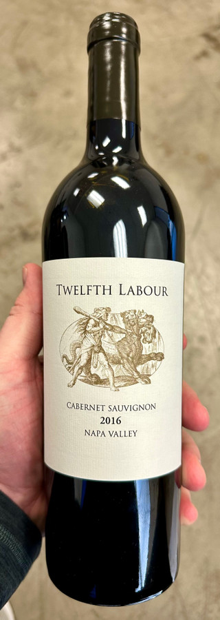 2016 Twelfth Labour Cabernet, Napa Valley