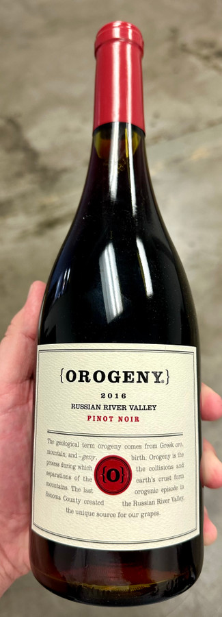 2016 Orogeny Pinot Noir, Russian River Valley