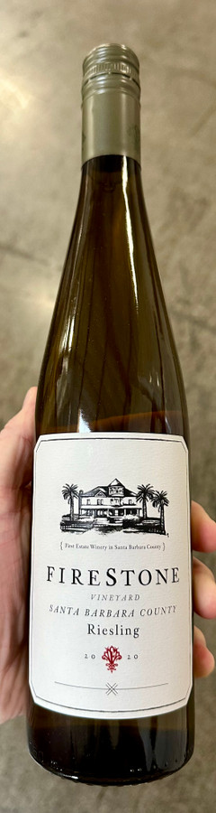 2020 Firestone Vineyard Riesling, Santa Barbara