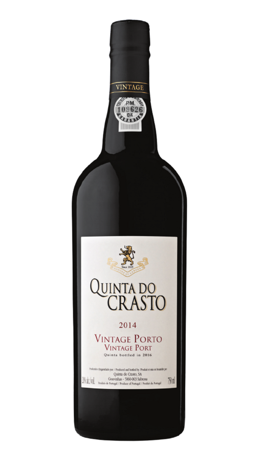 2014 Quinta do Crasto Vintage Port bottle