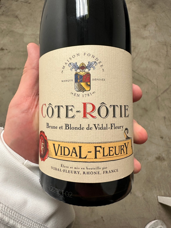 2019 J. Vidal-Fleury Cote Rotie Brune et Blonde Rhone, France