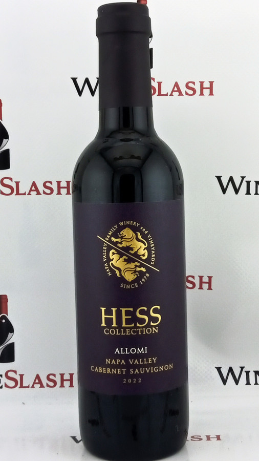 375ml 2022 Hess Collection Allomi Vineyard Cabernet Sauvignon Napa Valley, USA
