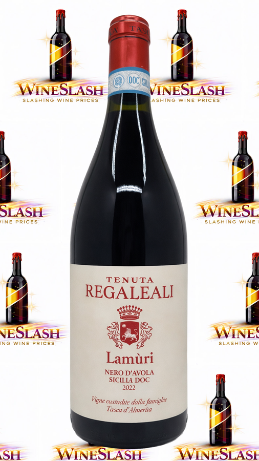 2022 Tasca d'Almerita Tenuta Regaleali Lamuri Nero d'Avola Sicilia IGT Sicily, Italy