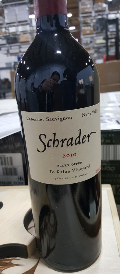 2010 Schrader "Beckstoffer To Kalon" Napa Cabernet 