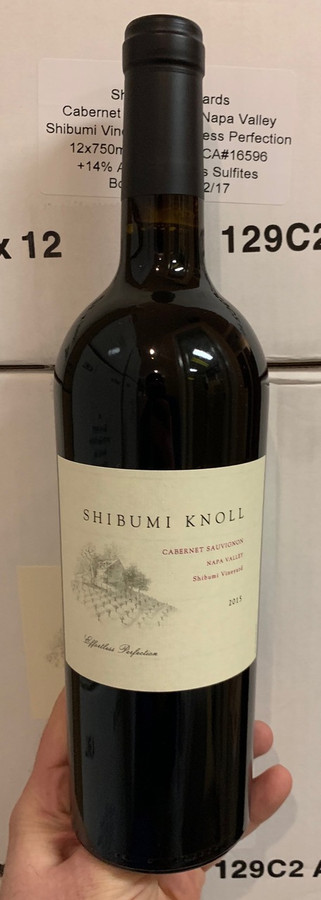 2015 Shibumi Knoll Cabernet Sauvignon Estate Vineyard