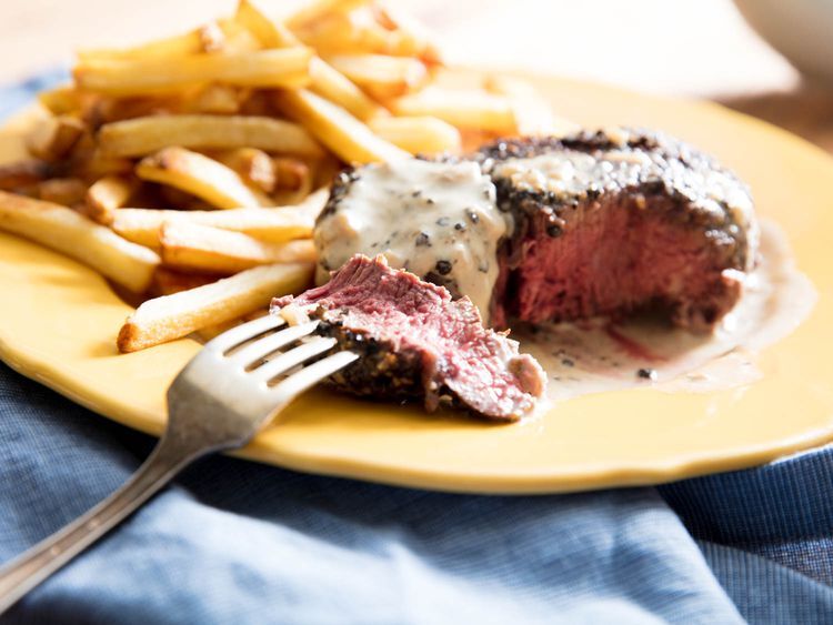 Steak au poivre