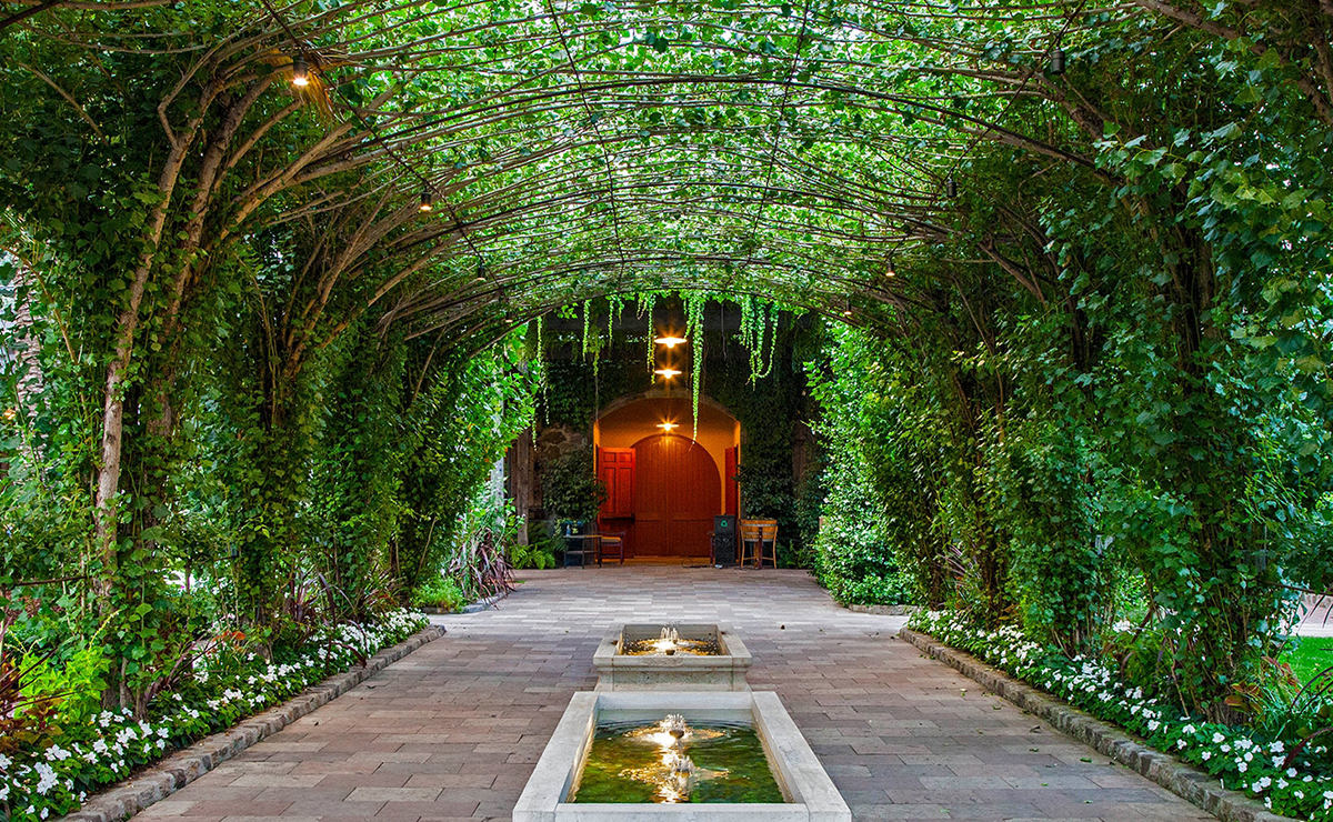 Caymus Vineyards estate visit setting