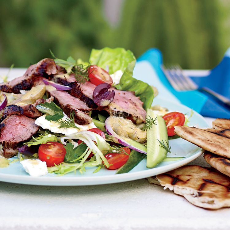 Warm Lamb Salad
