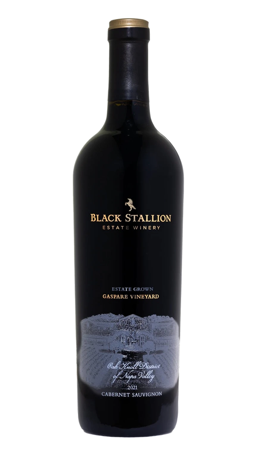 2021 Black Stallion Gaspare Vineyard Cabernet Sauvignon bottle