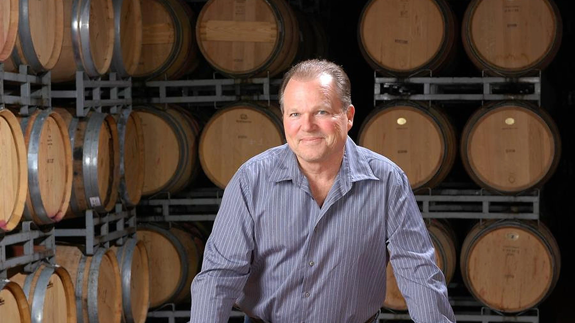 Chuck Wagner portrait, Caymus Vineyards