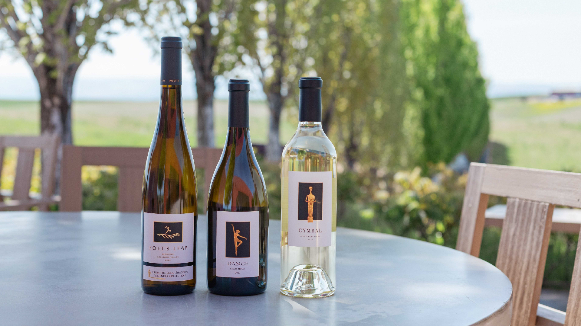 Wine tasting scene