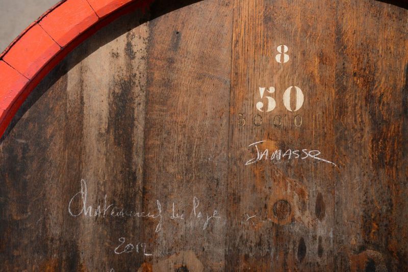 Domaine de la Janasse winemaking