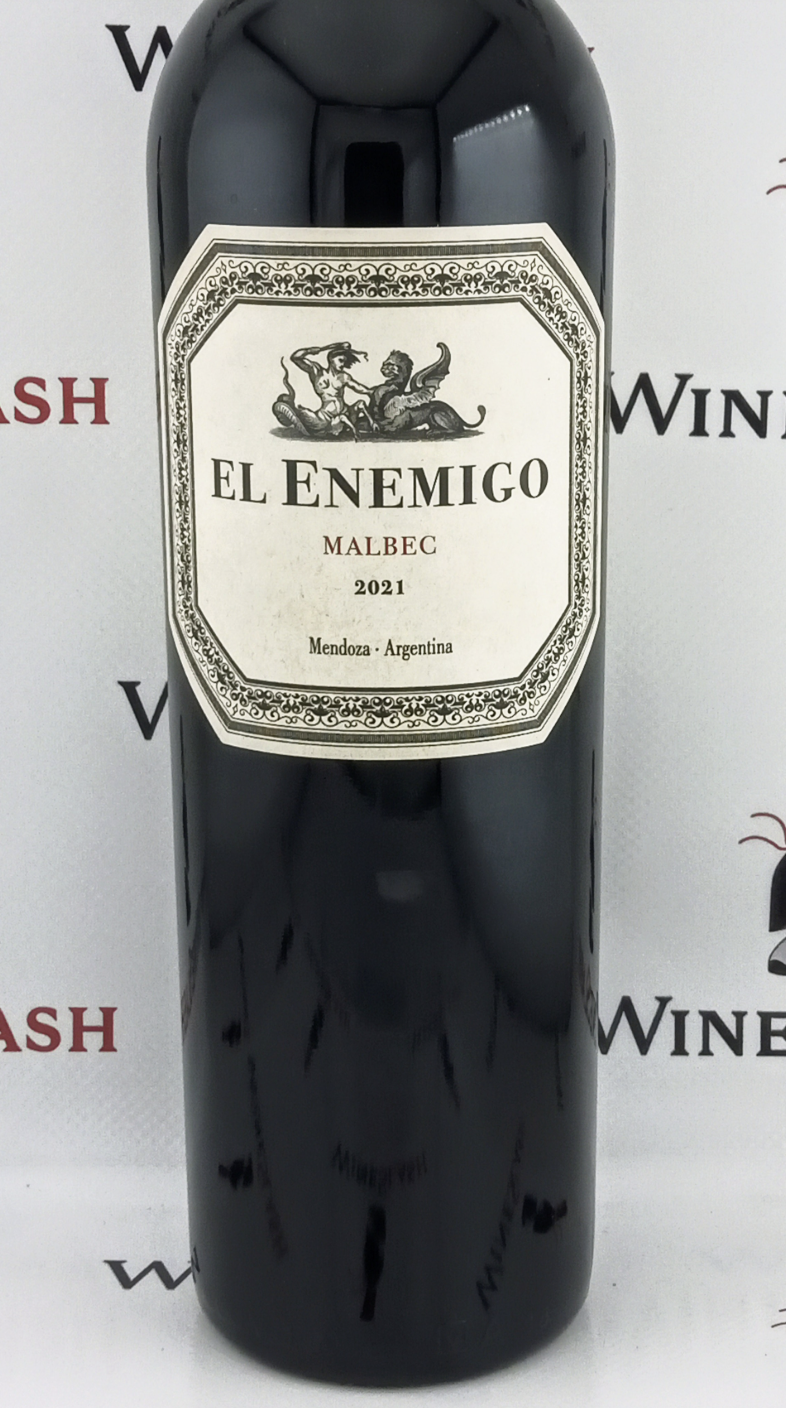 2022 Bodega Aleanna 'El Enemigo' Malbec Bottle