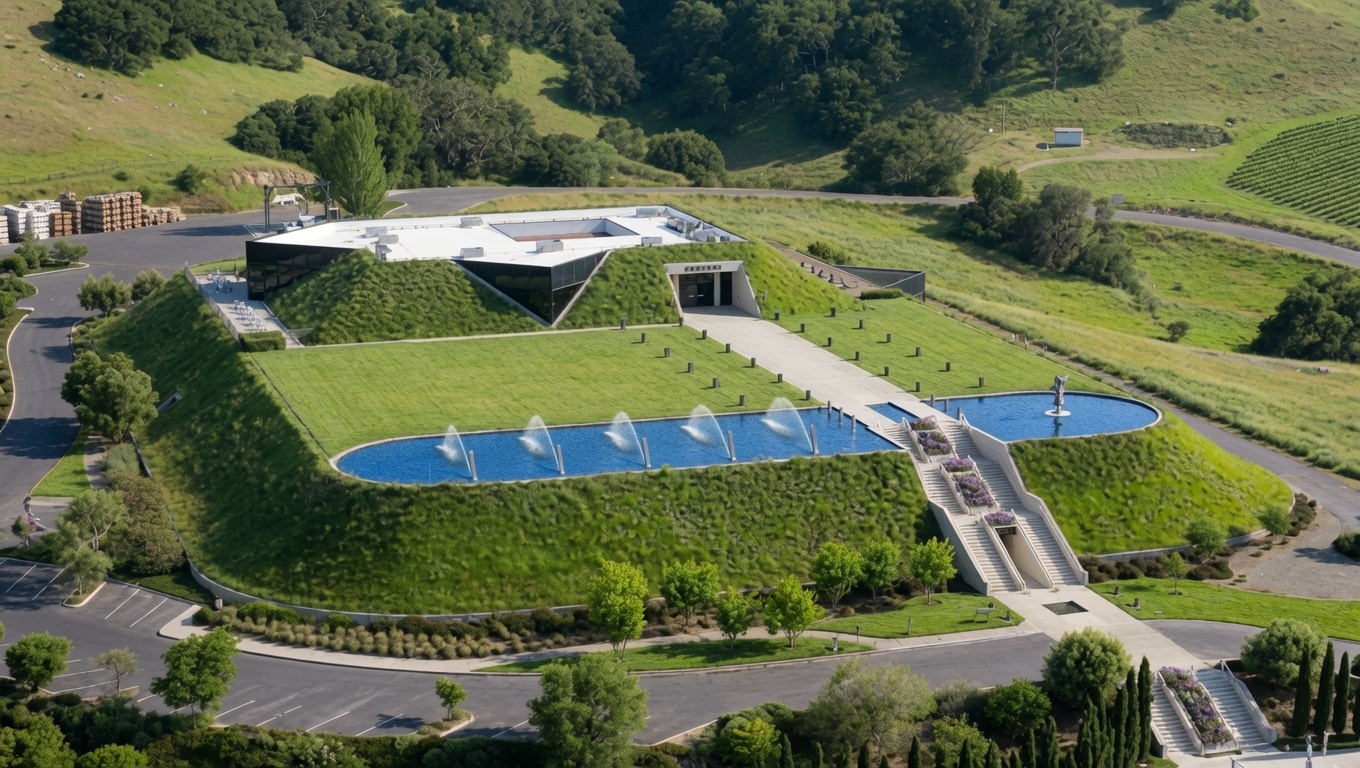 Winemaking and cellar atmosphere for Carneros Pinot Noir
