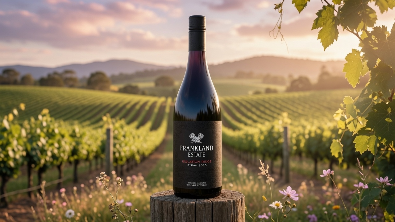 Frankland Estate cellar and large-format French oak foudre