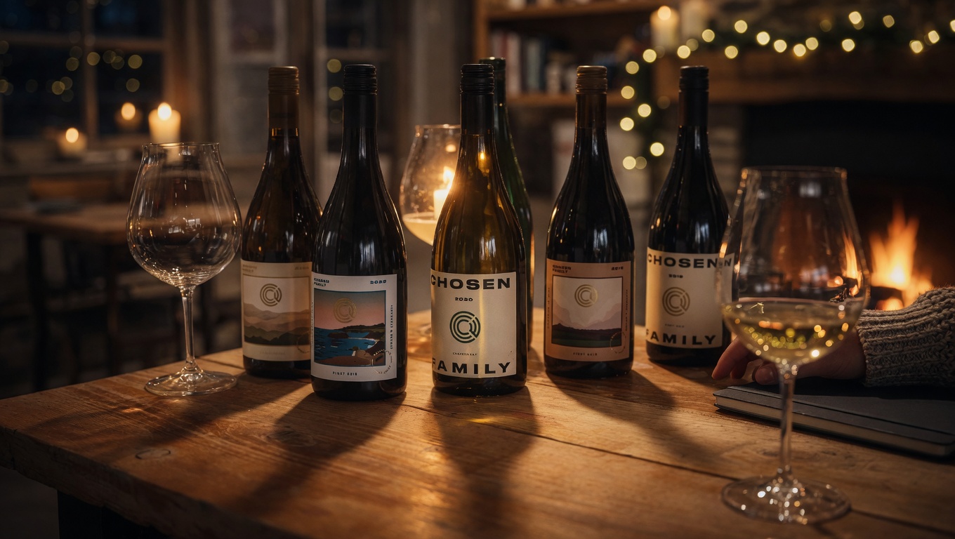 Chosen Family Oregon wine project lineup