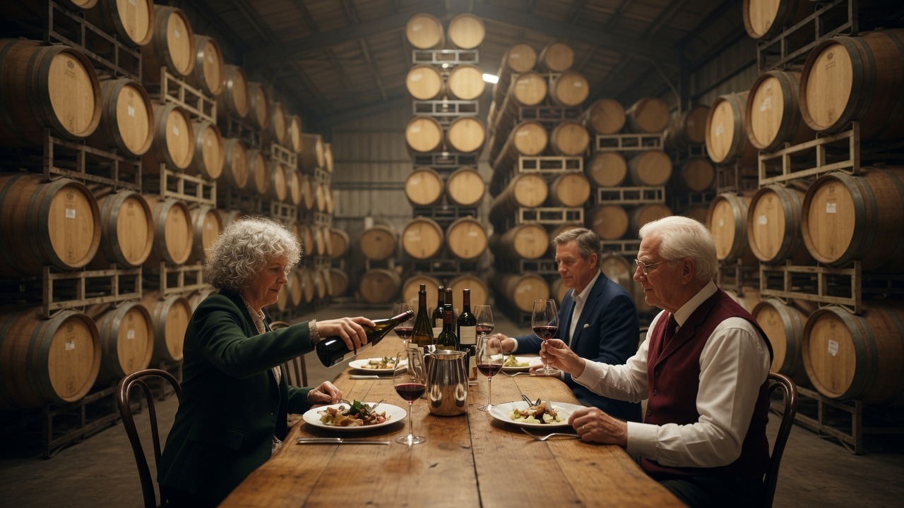 Tasting profile visual for Zaca Mesa Clydesdale Syrah