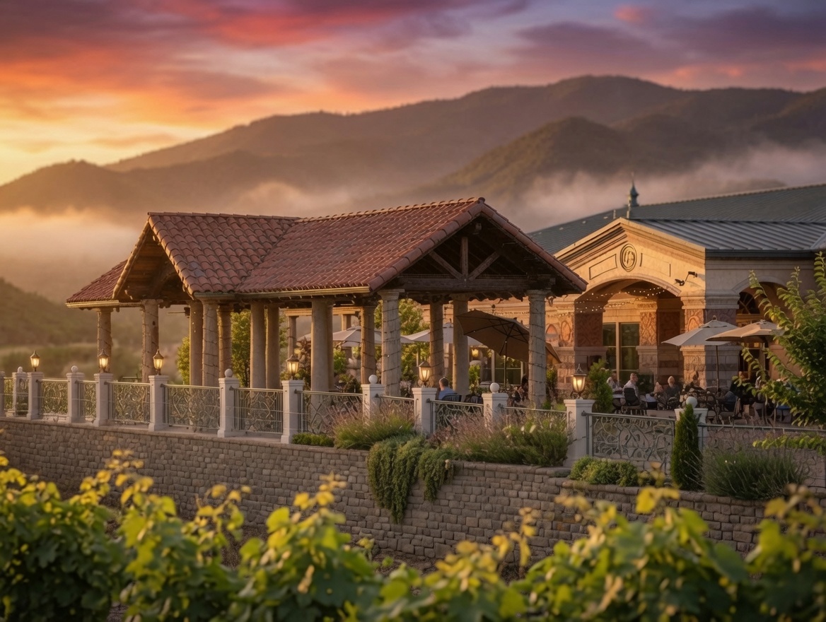 Premium wine market value visual for California Primitivo