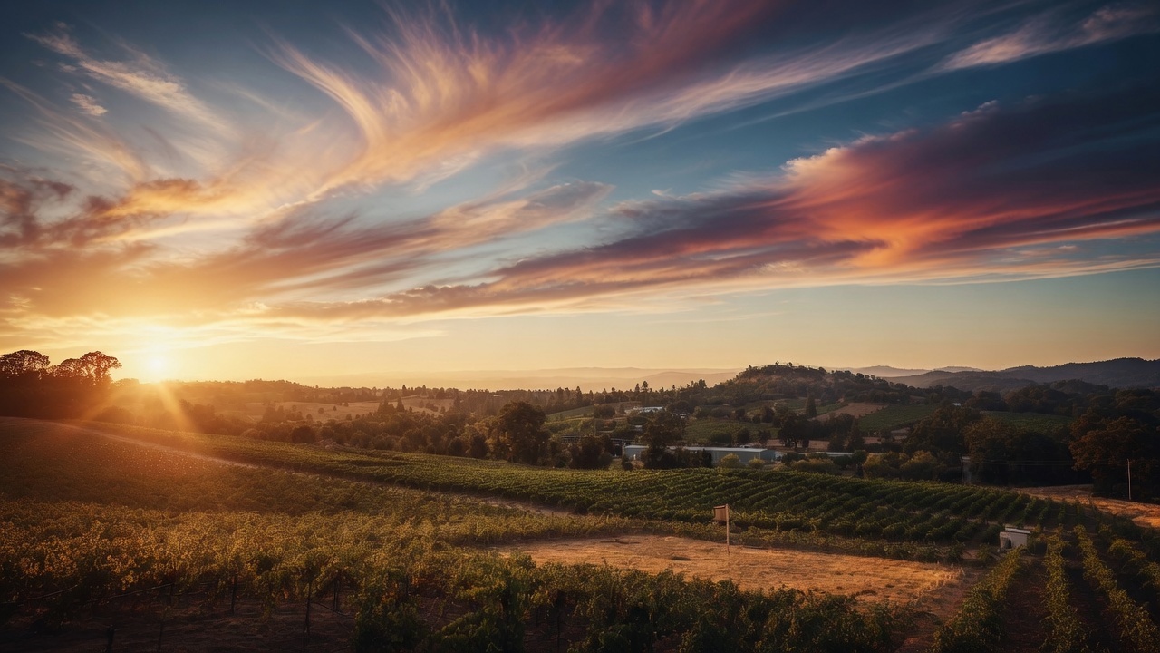 Bien Nacido Vineyard landscape