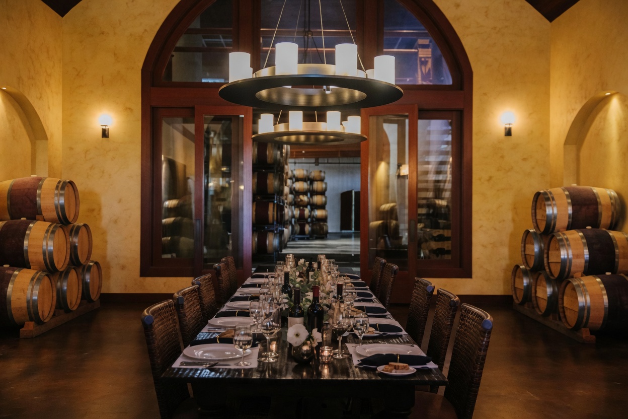 Supplied oenology section visual for Black Stallion Gaspare Cabernet
