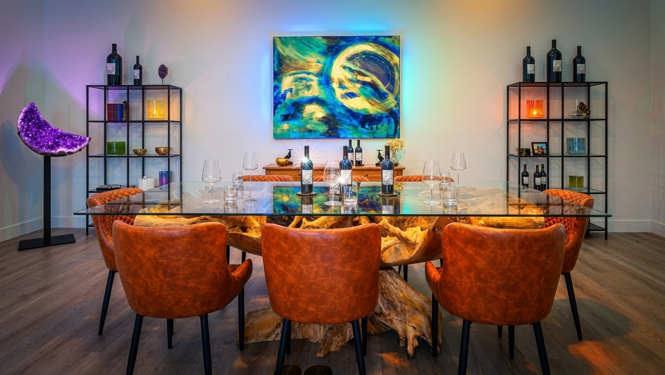 Blackbird Vineyards inspired Napa Valley cellar and vineyard setting