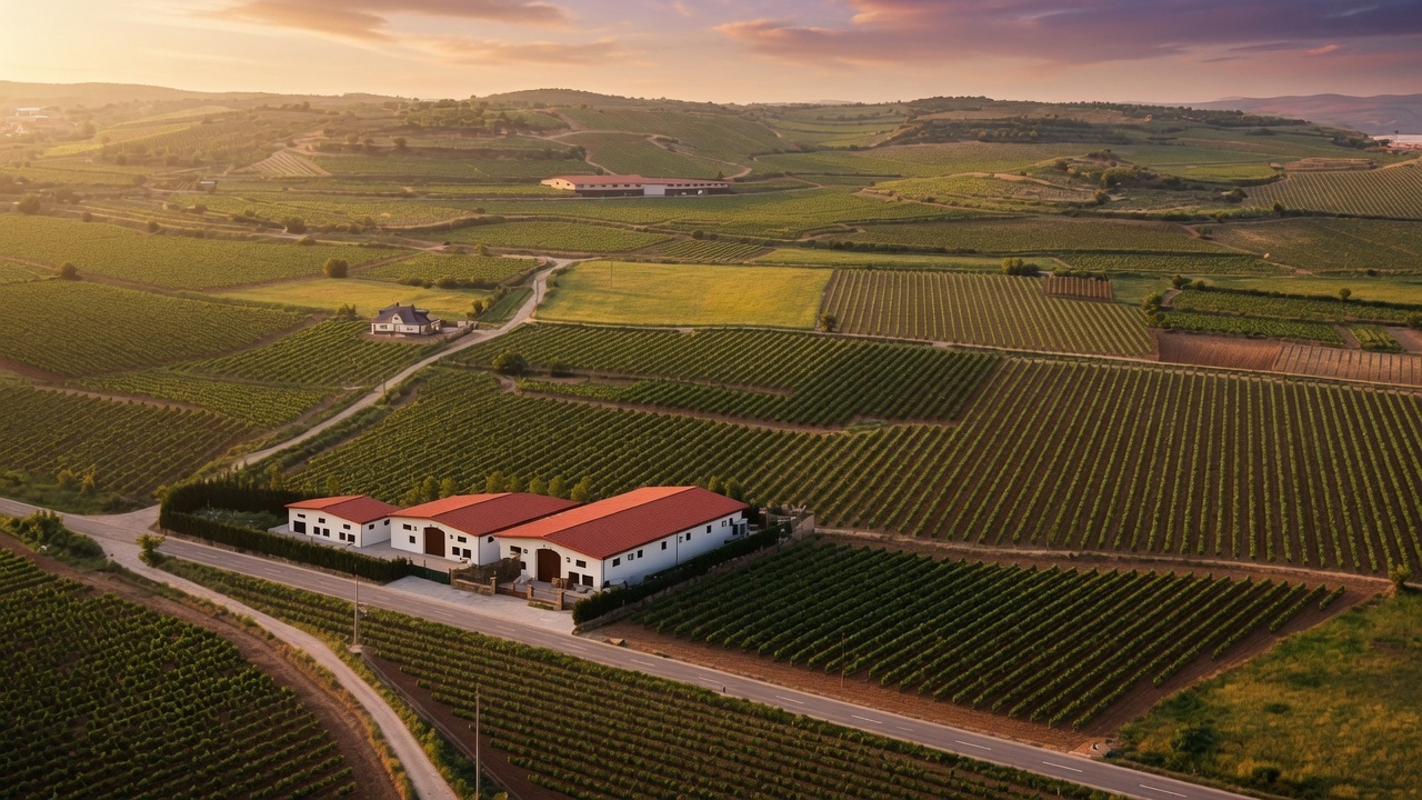 Rioja cellar and barrel-aging atmosphere