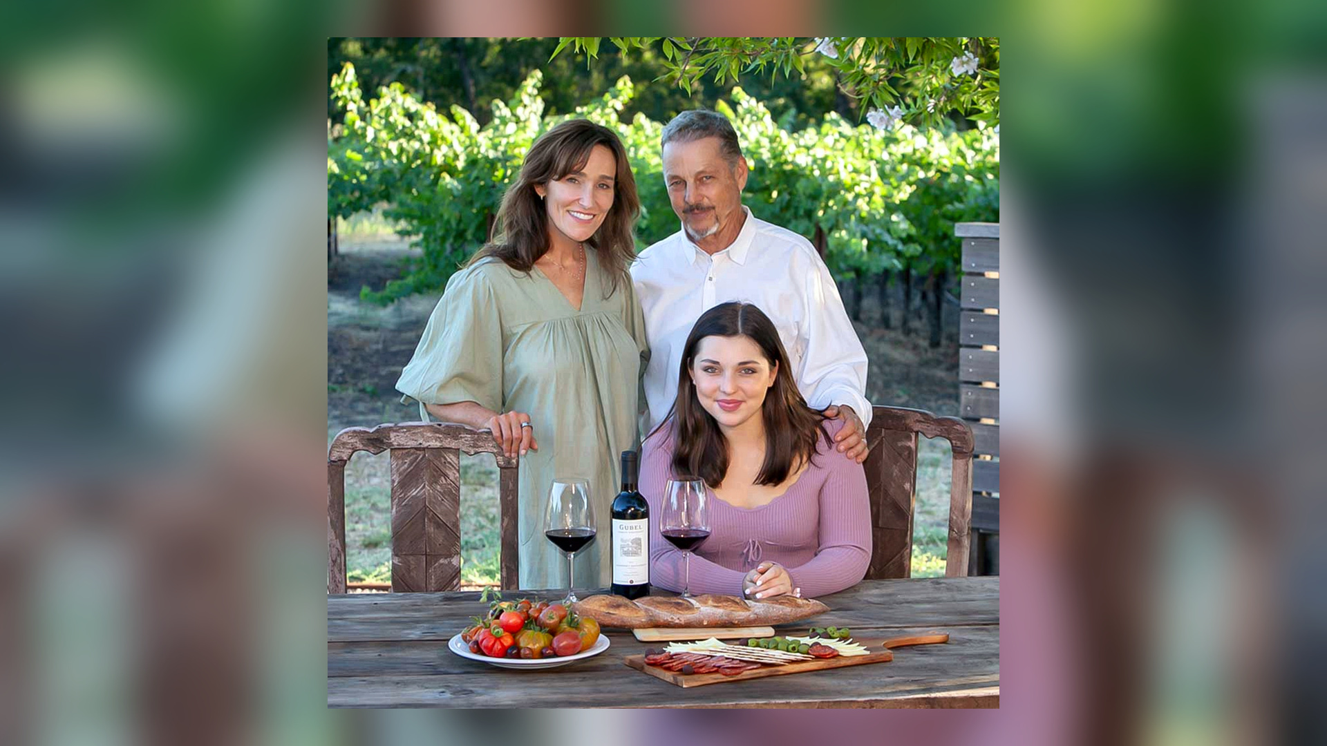 Gubel family vineyard portrait in Calistoga
