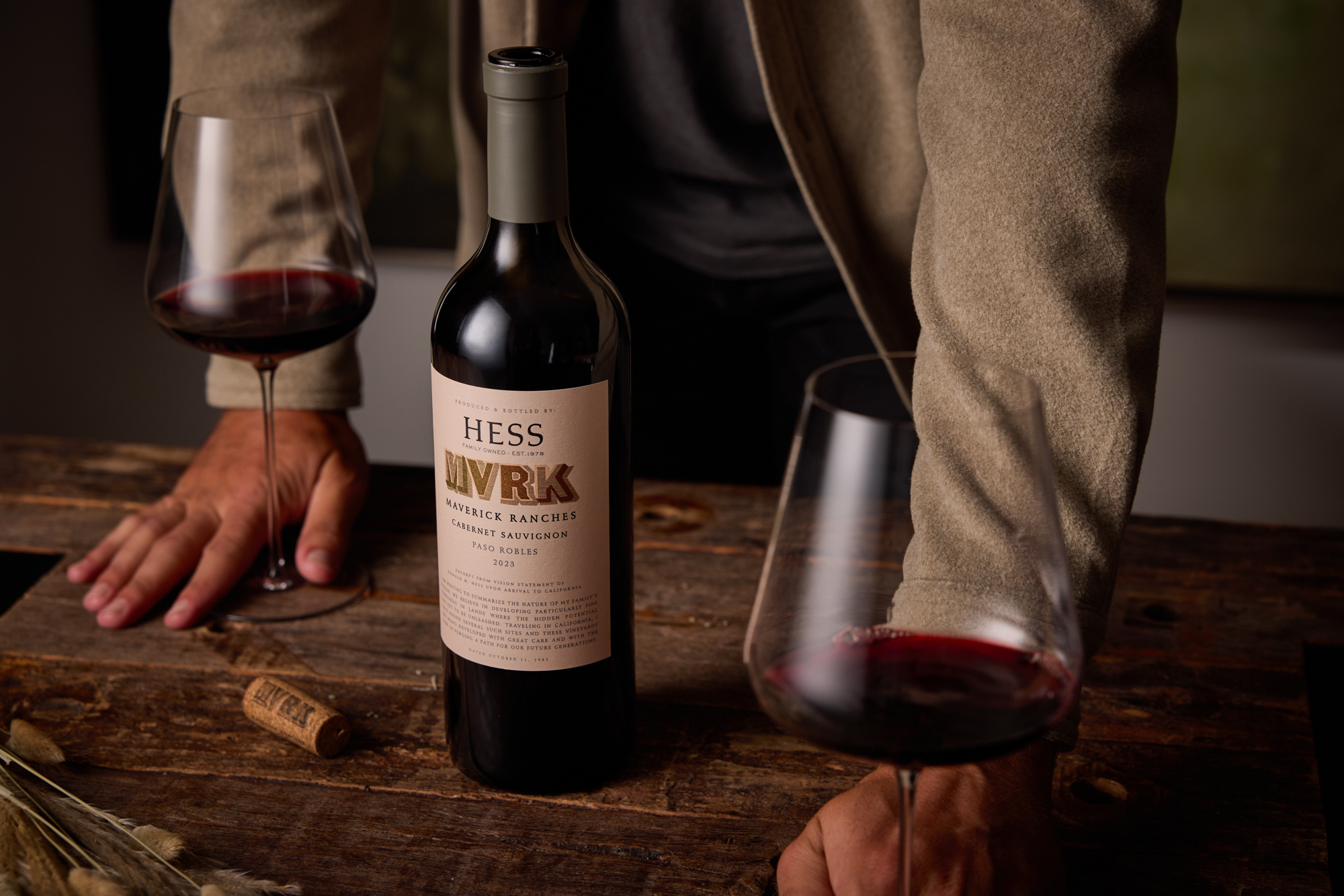 Hess Collection vineyard celebration