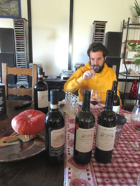 Simone Abram at Winery