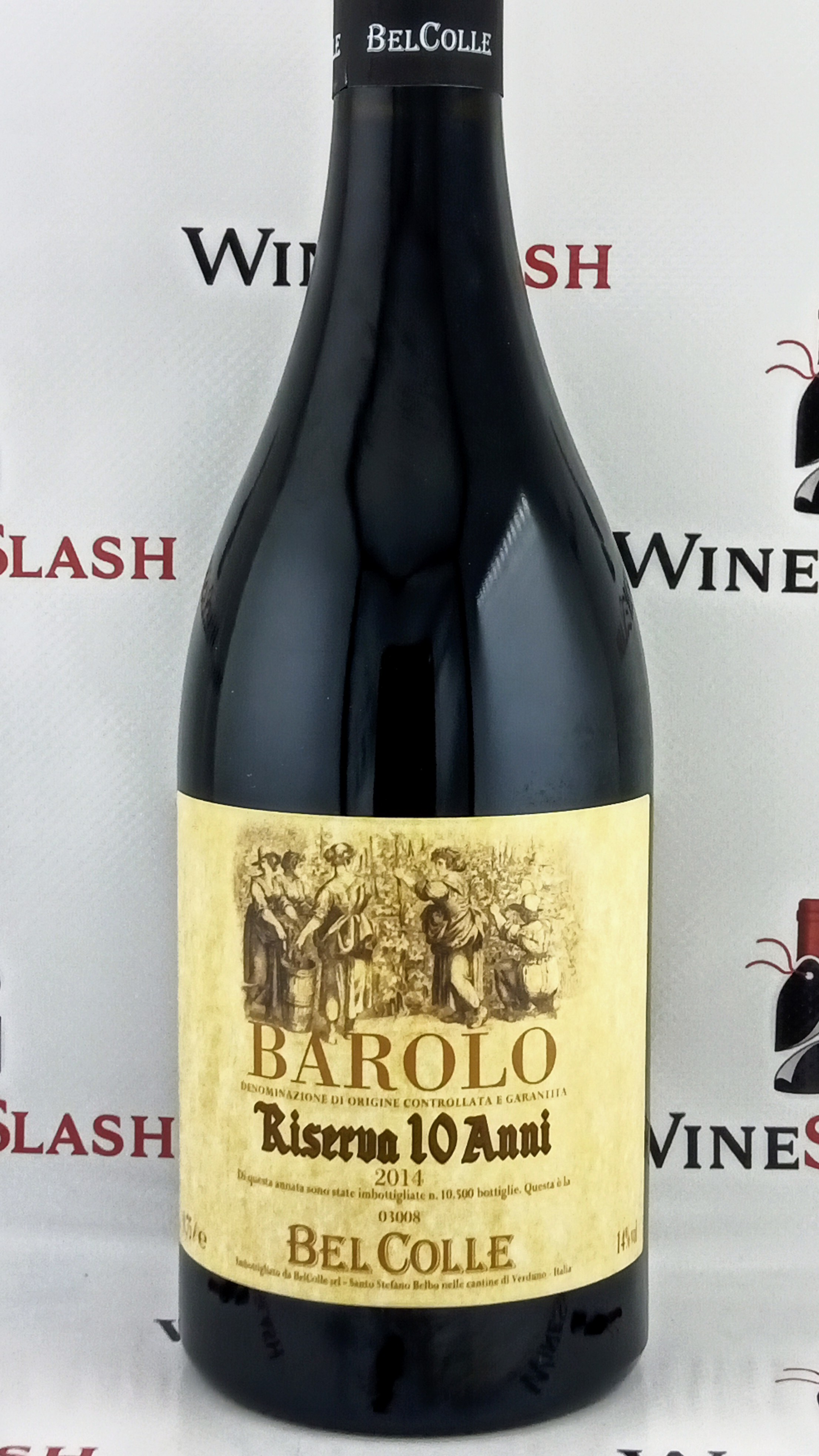 2014 Bel Colle Barolo Riserva 10 Anni Bottle