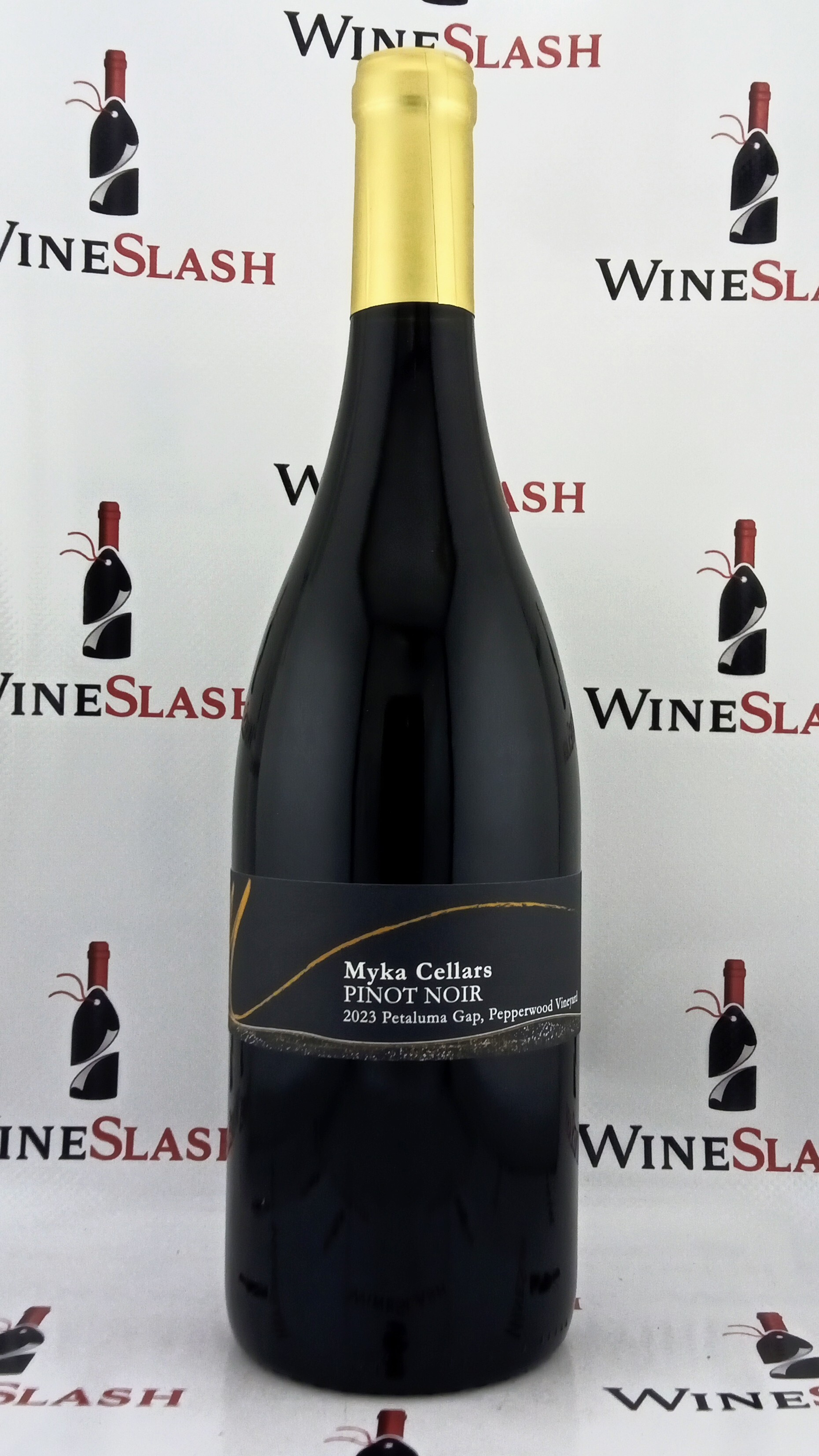 2023 Myka Cellars Petaluma Gap, Pepperwood Vineyard Pinot Noir Bottle