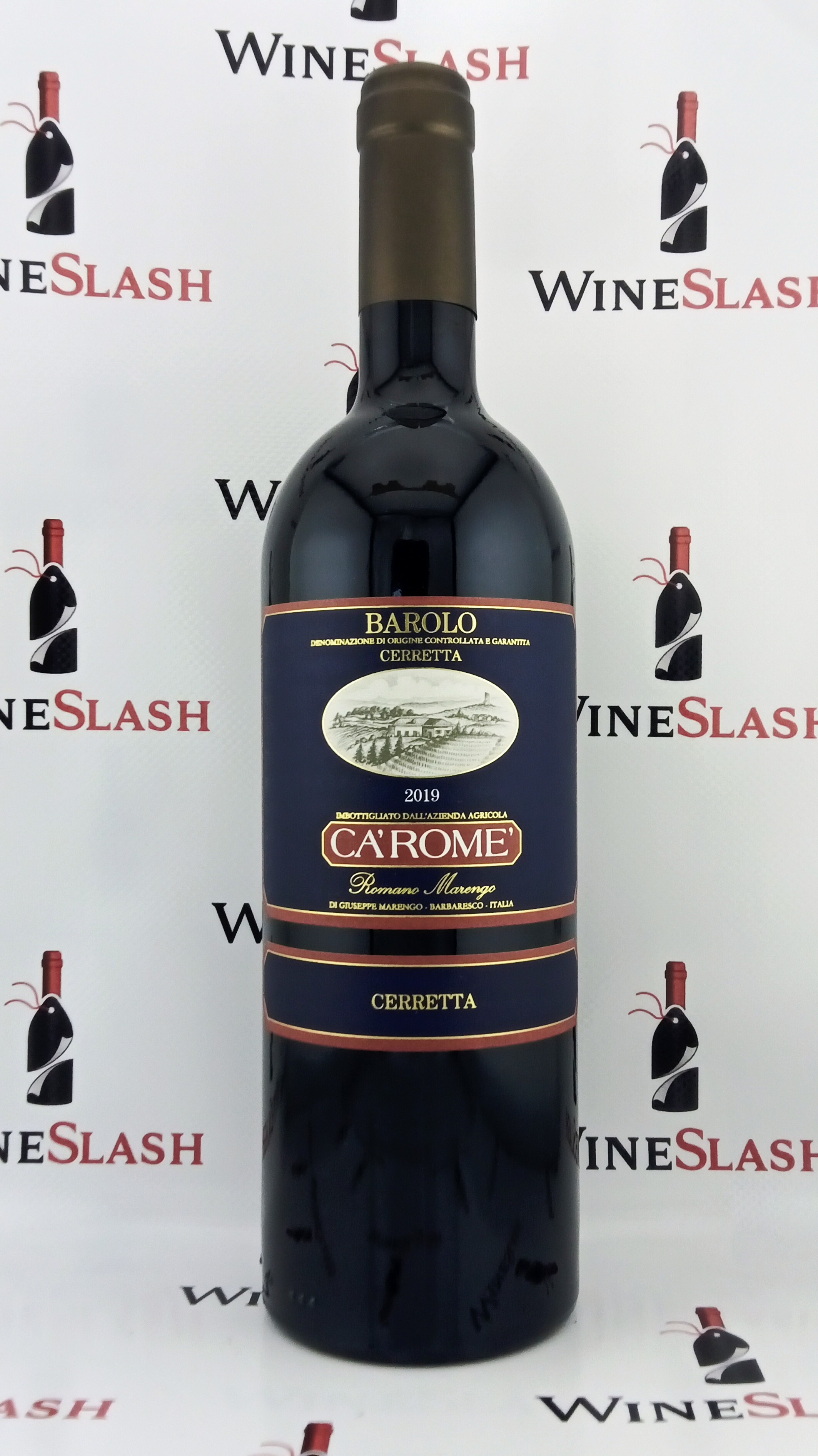 2019 Ca' Rome Romano Marengo Vigna Cerretta Barolo DOCG Bottle