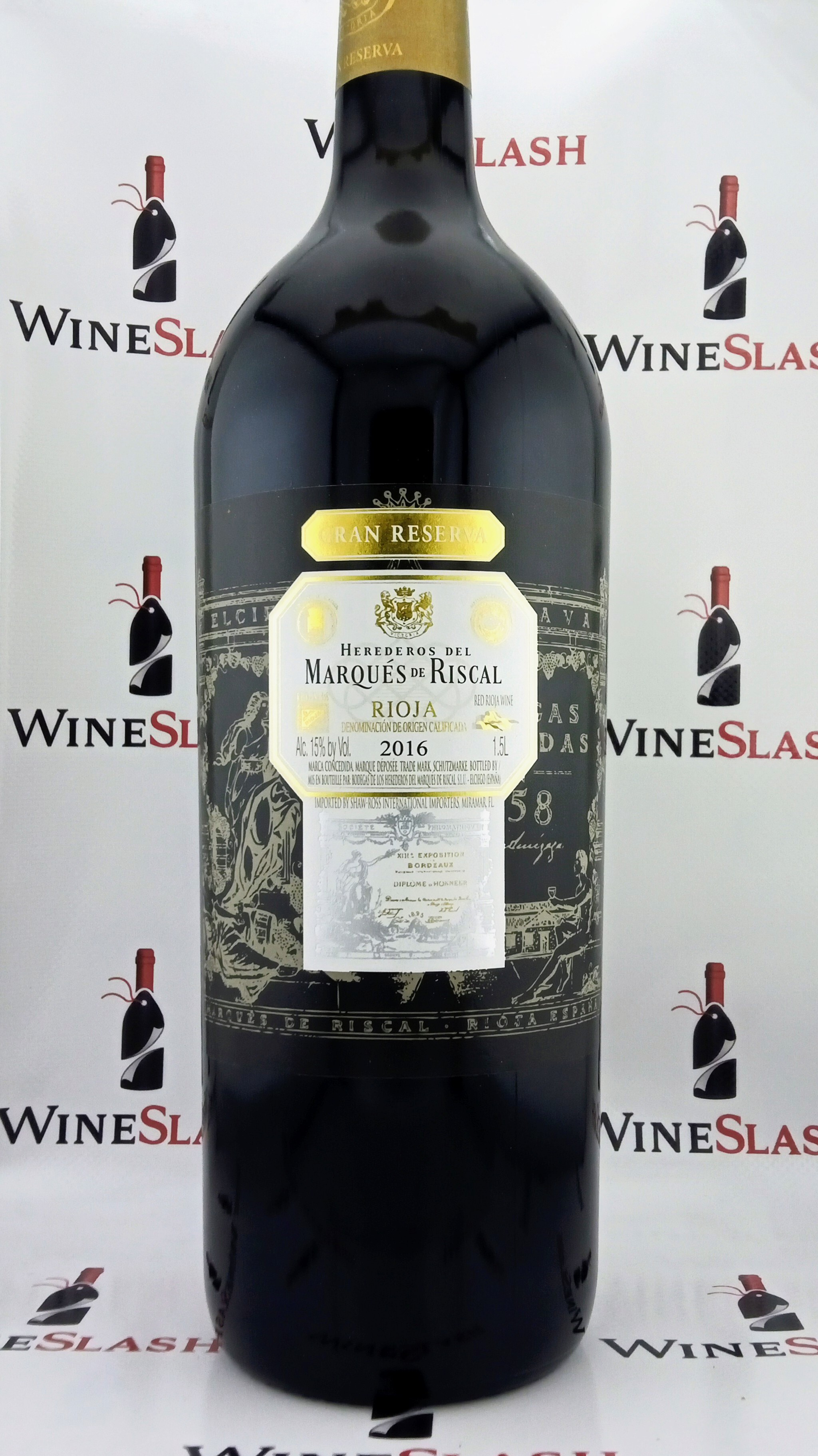 1.5L 2016 Marqu&eacute;s de Riscal Gran Reserva Rioja DOCa, Spain