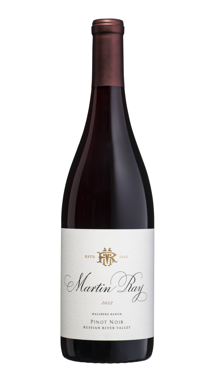 2022 Martin Ray Hallberg Ranch Pinot Noir, Russian River Valley bottle