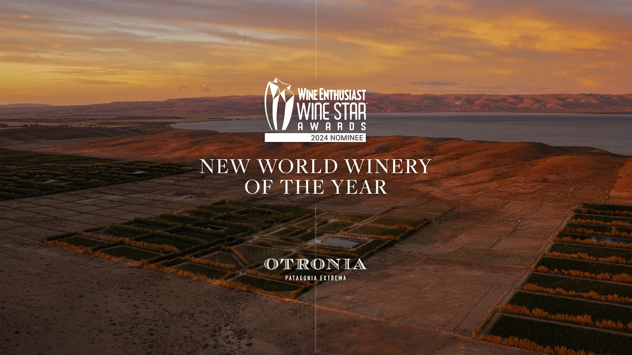 Supplied Otronia New World Winery of the Year recognition artwork