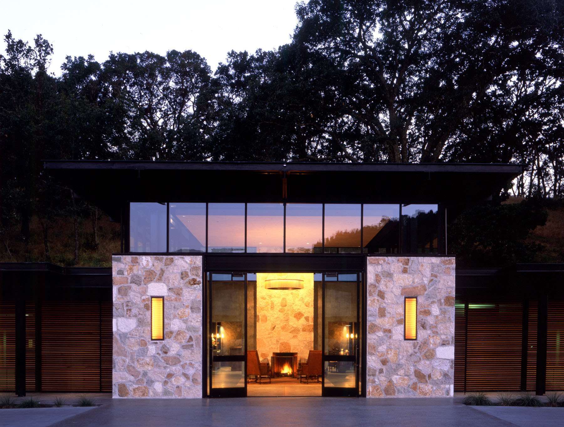 Quintessa estate exterior in Rutherford
