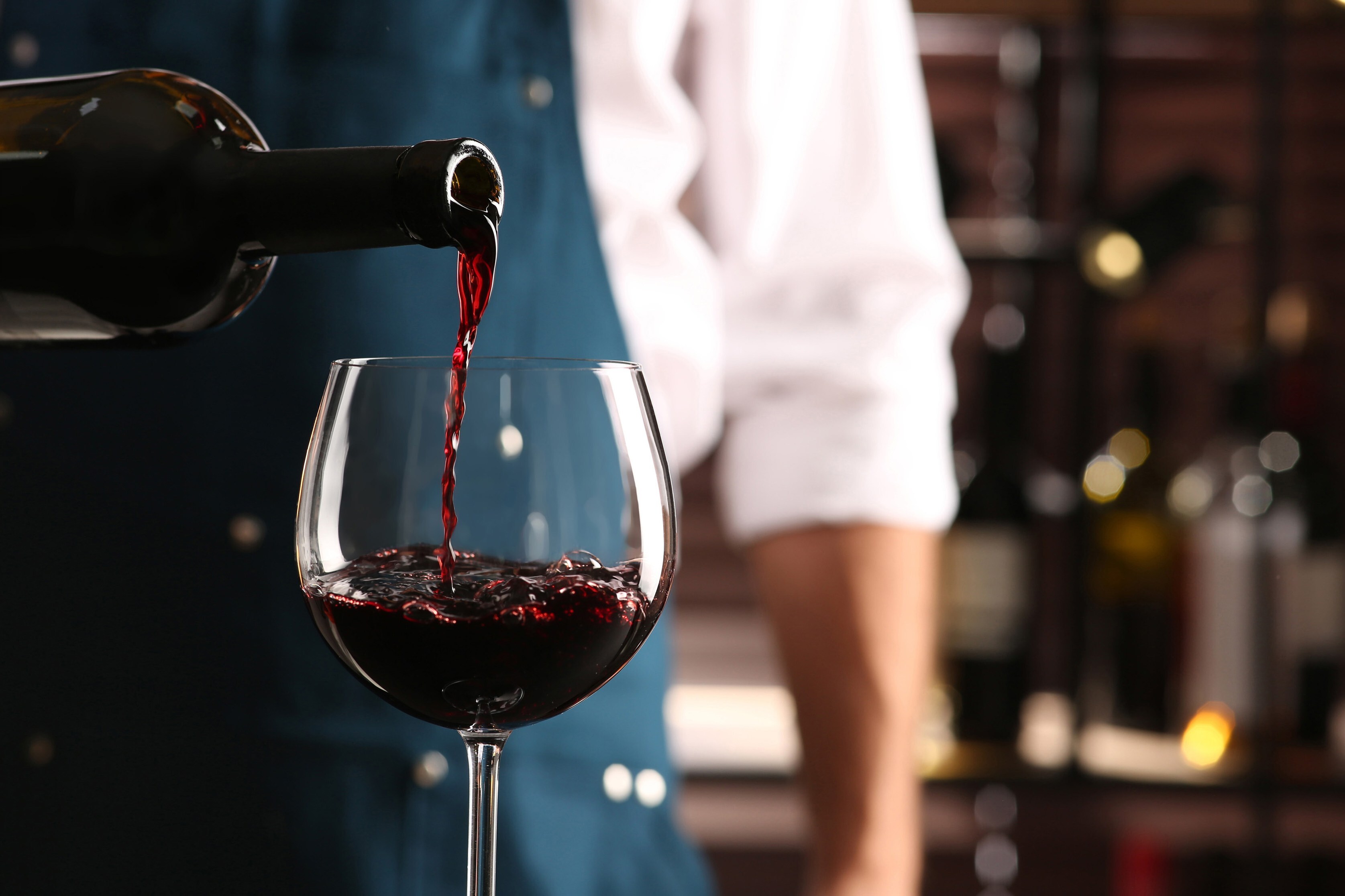 Red Wine Pour