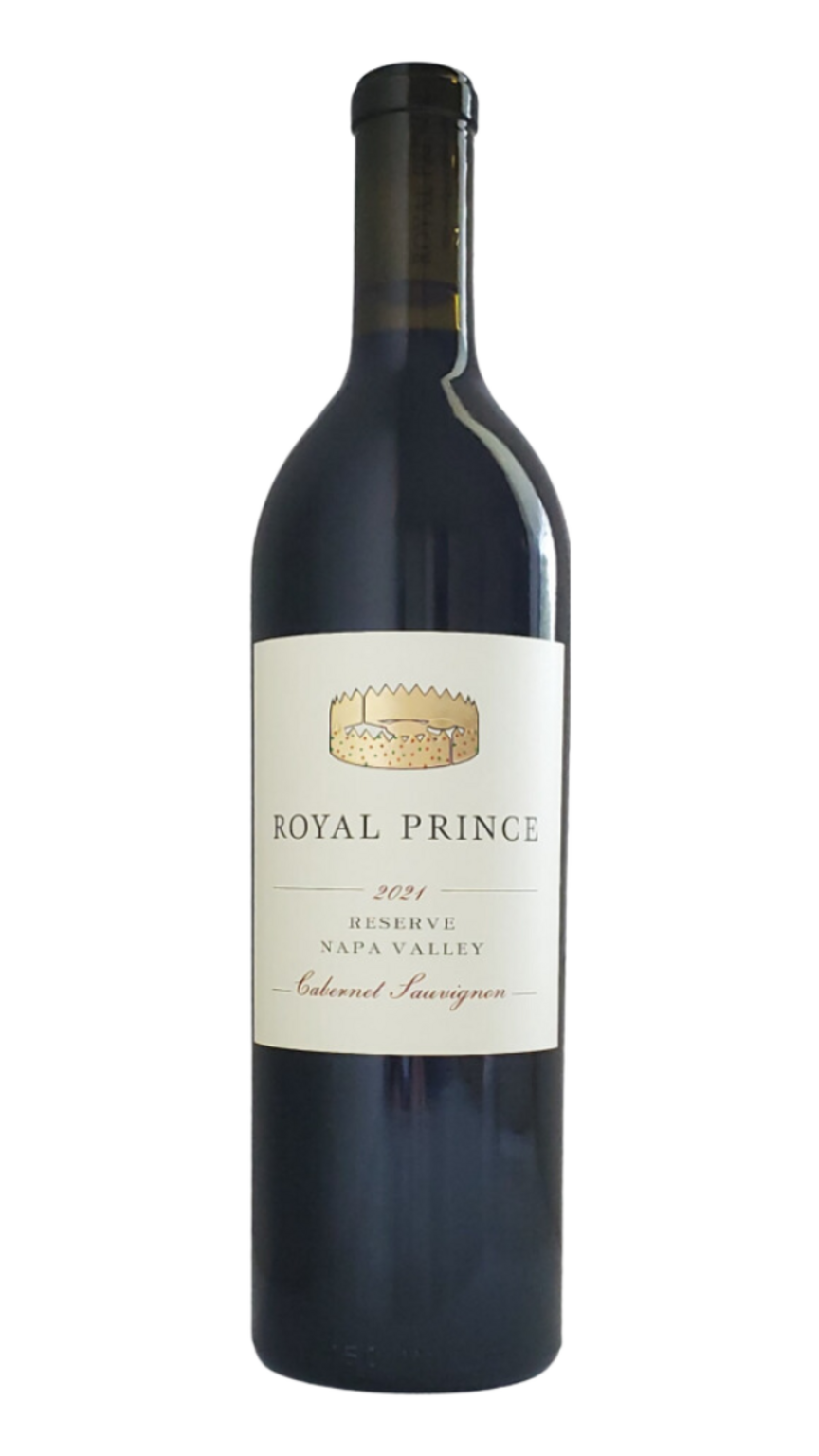 2021 Royal Prince Reserve Cabernet Sauvignon Napa Valley bottle