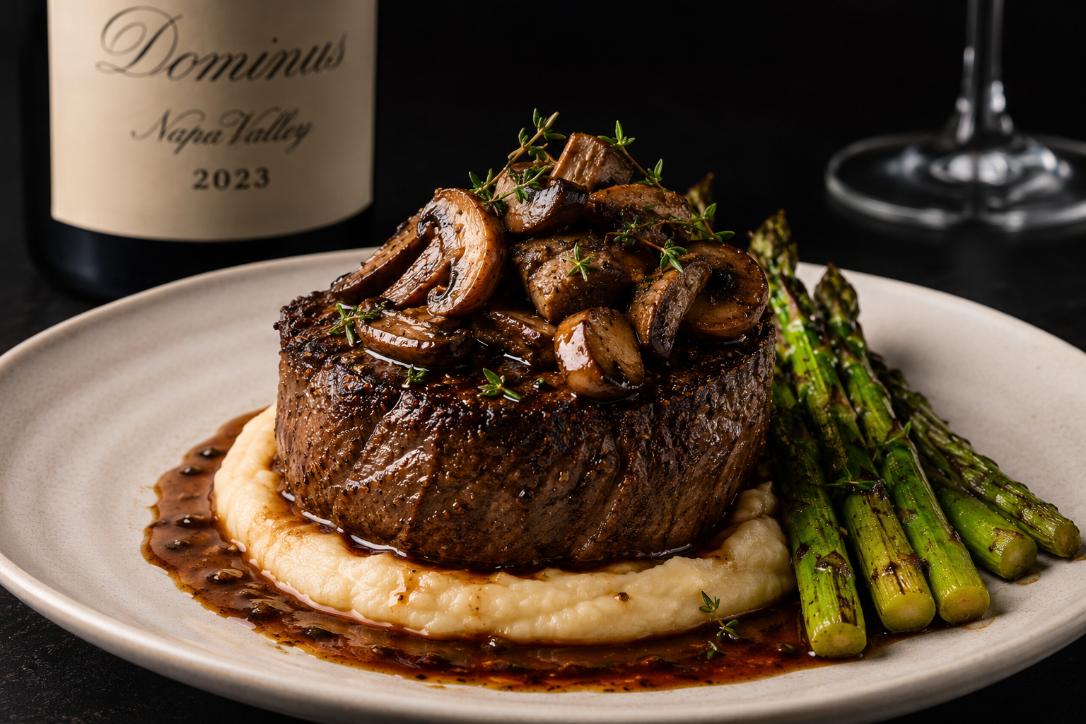 Dry-Aged Ribeye with Bordelaise