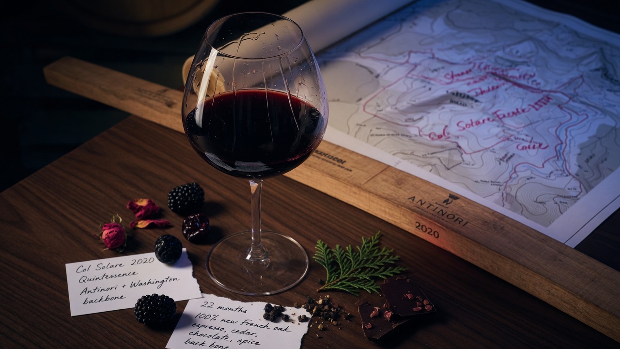 Col Solare vineyard source and estate context