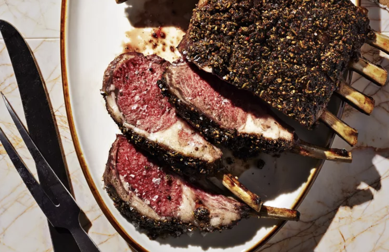 Spice-Crusted Rack of Lamb