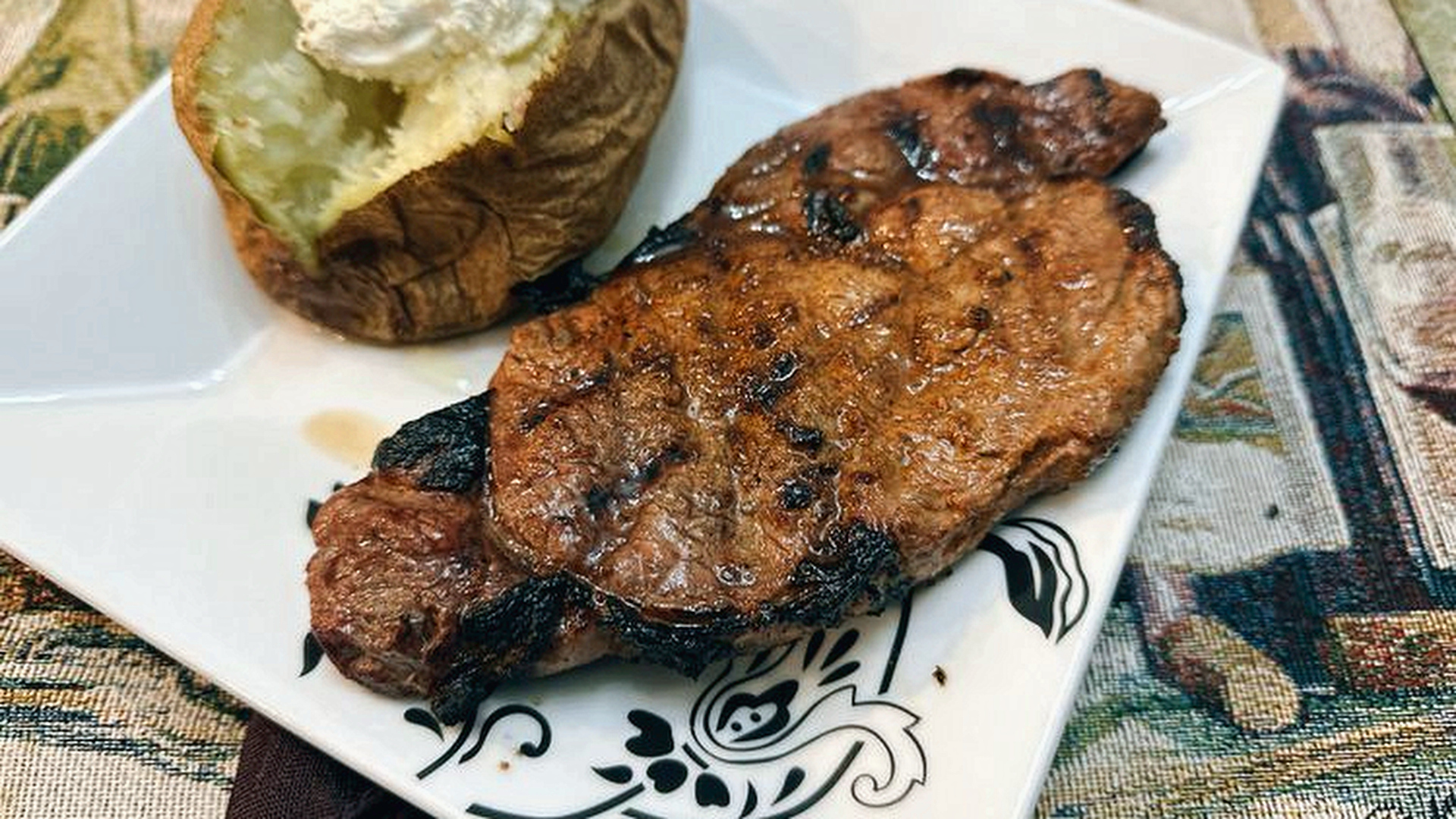 Perfect Grilled Ribeye