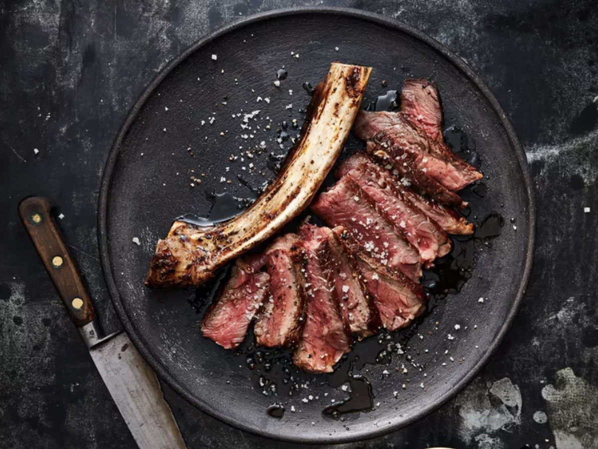 Steakhouse-Style Rib-Eyes