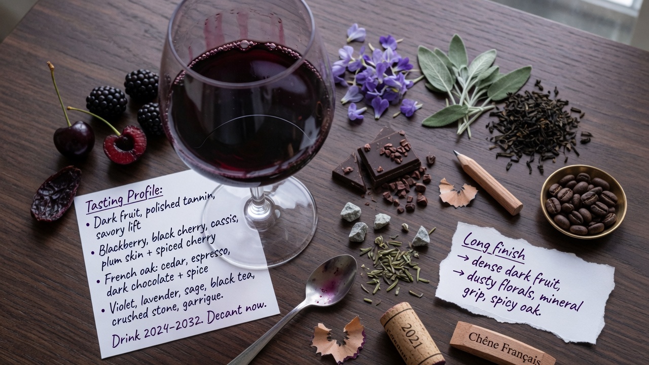 Tasting profile for Col Solare Red Wine