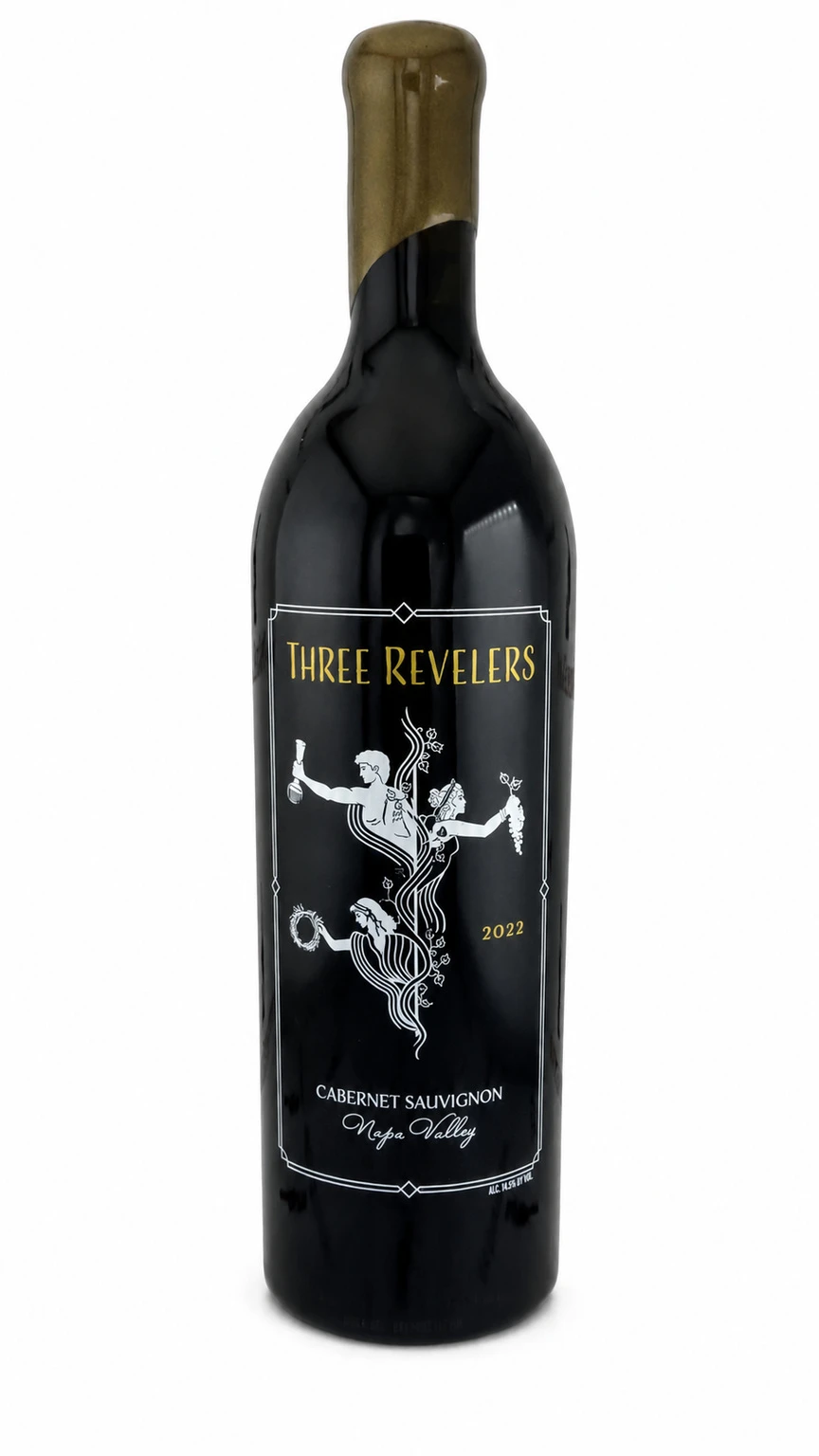 2022 Three Revelers Cabernet Napa Valley bottle