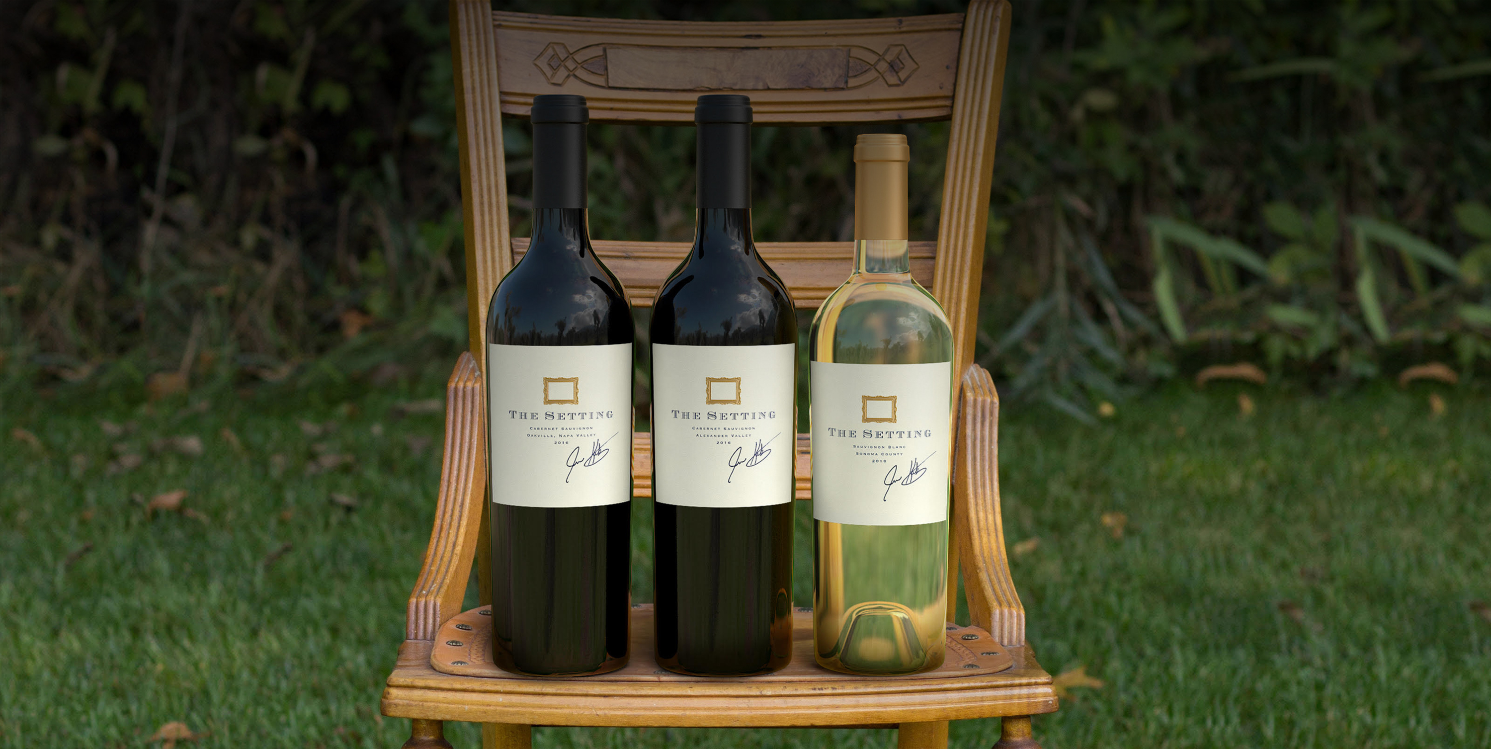 The Setting Wines estate vineyards