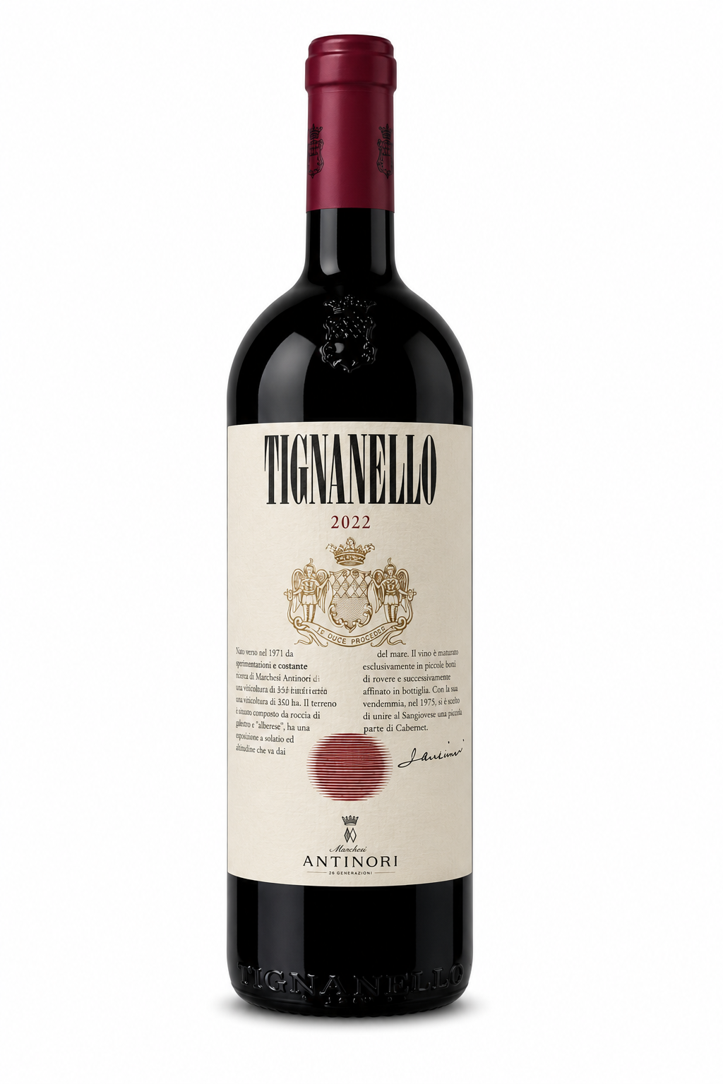 2022 Marchesi Antinori Tignanello bottle